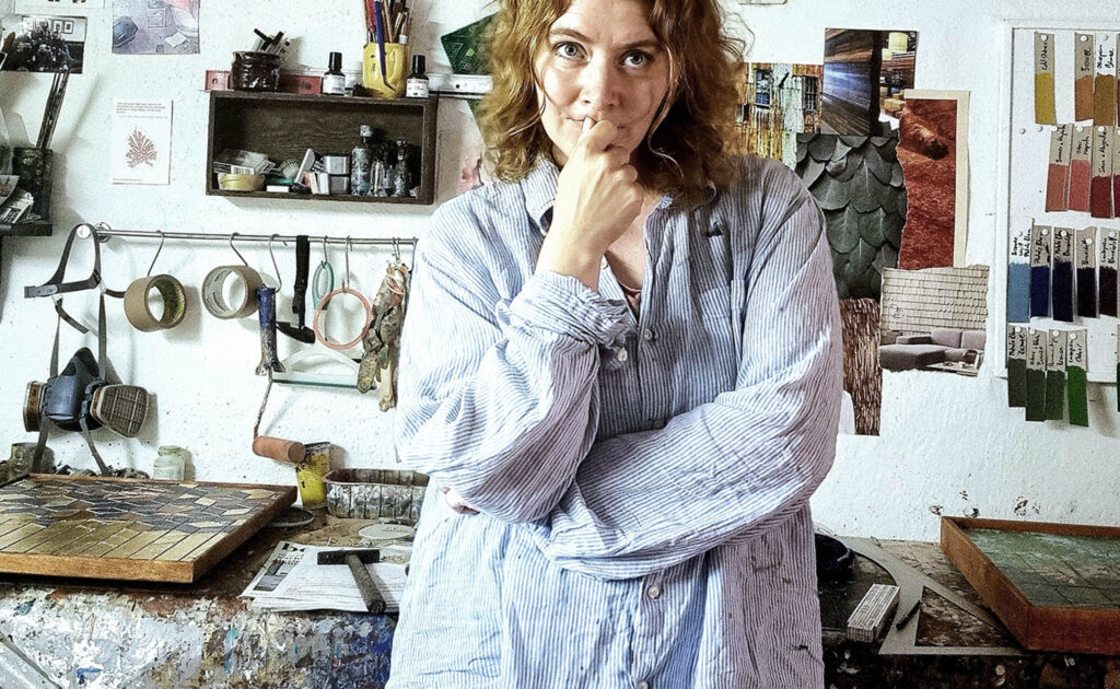 Upcycling Künstlerin Annett Wagner