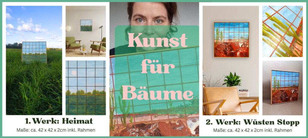 Kunst für Baume, Versteigerung von Kunst für Agroforst Projekt, Vivo Carbon