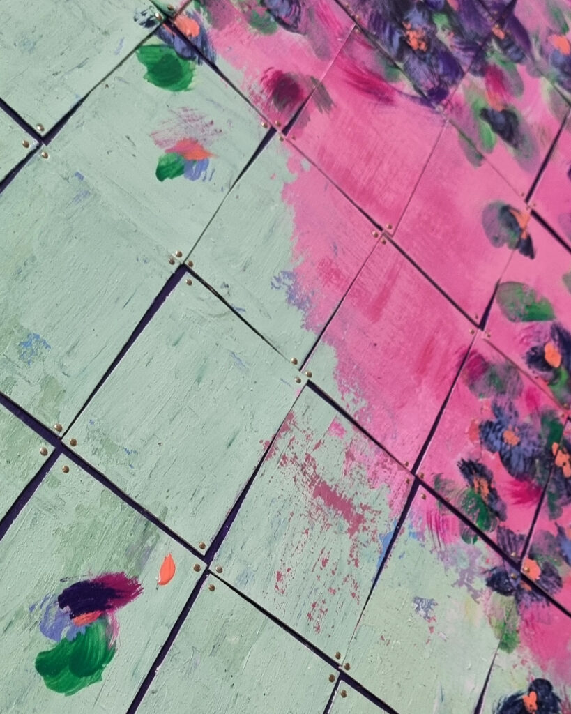 Detail Upcycling Kunst