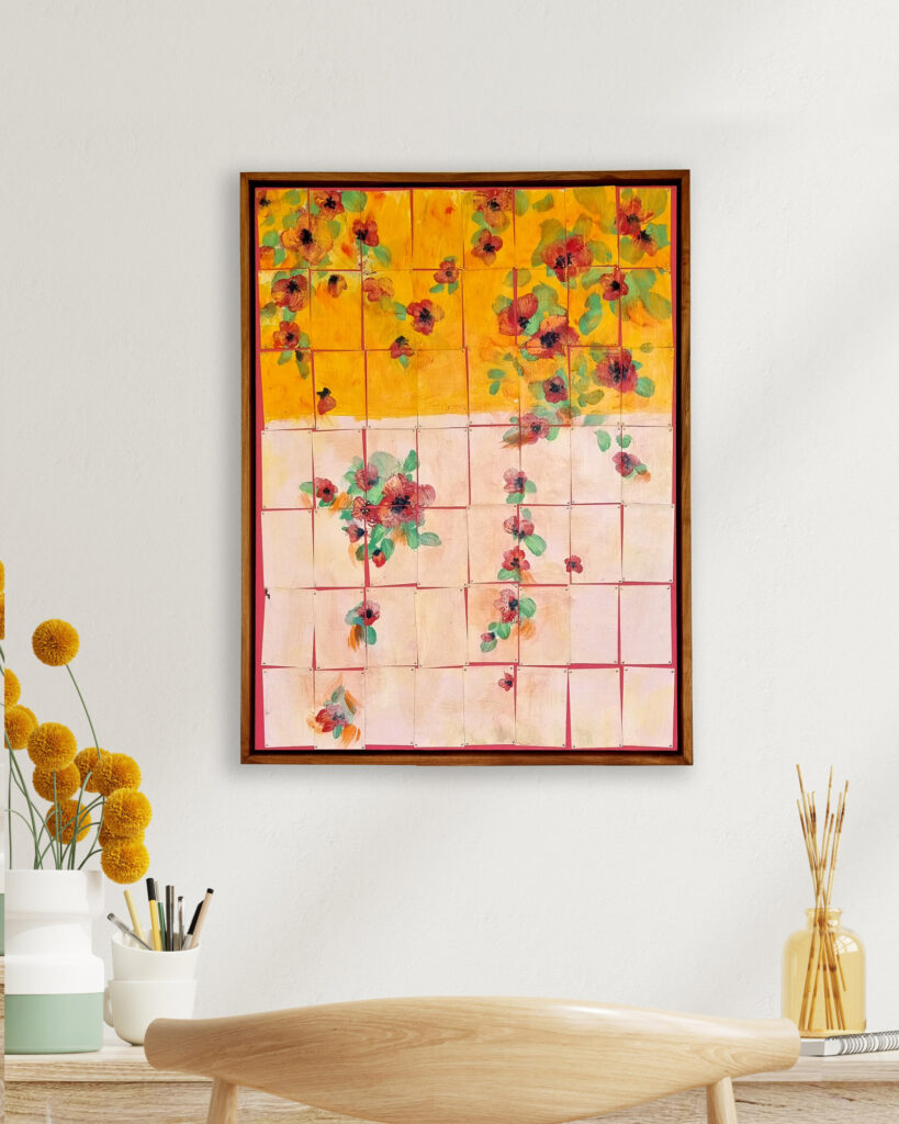 abstrakte Naturmalerei von Annett Wagner