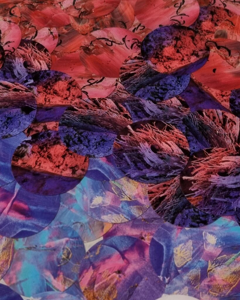 Upcycling Kunst von Annett Wagner aus Altpapier