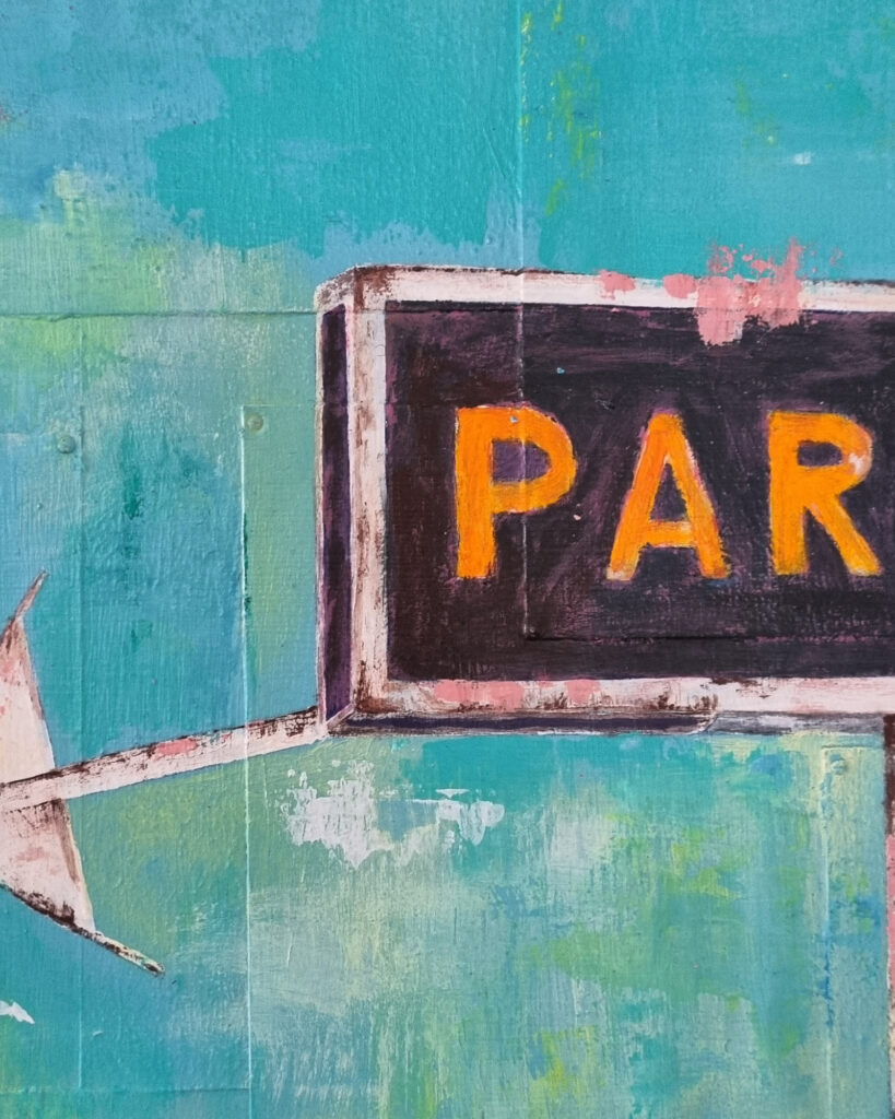 Parking, Upcycling Kunst, Annett Wagner