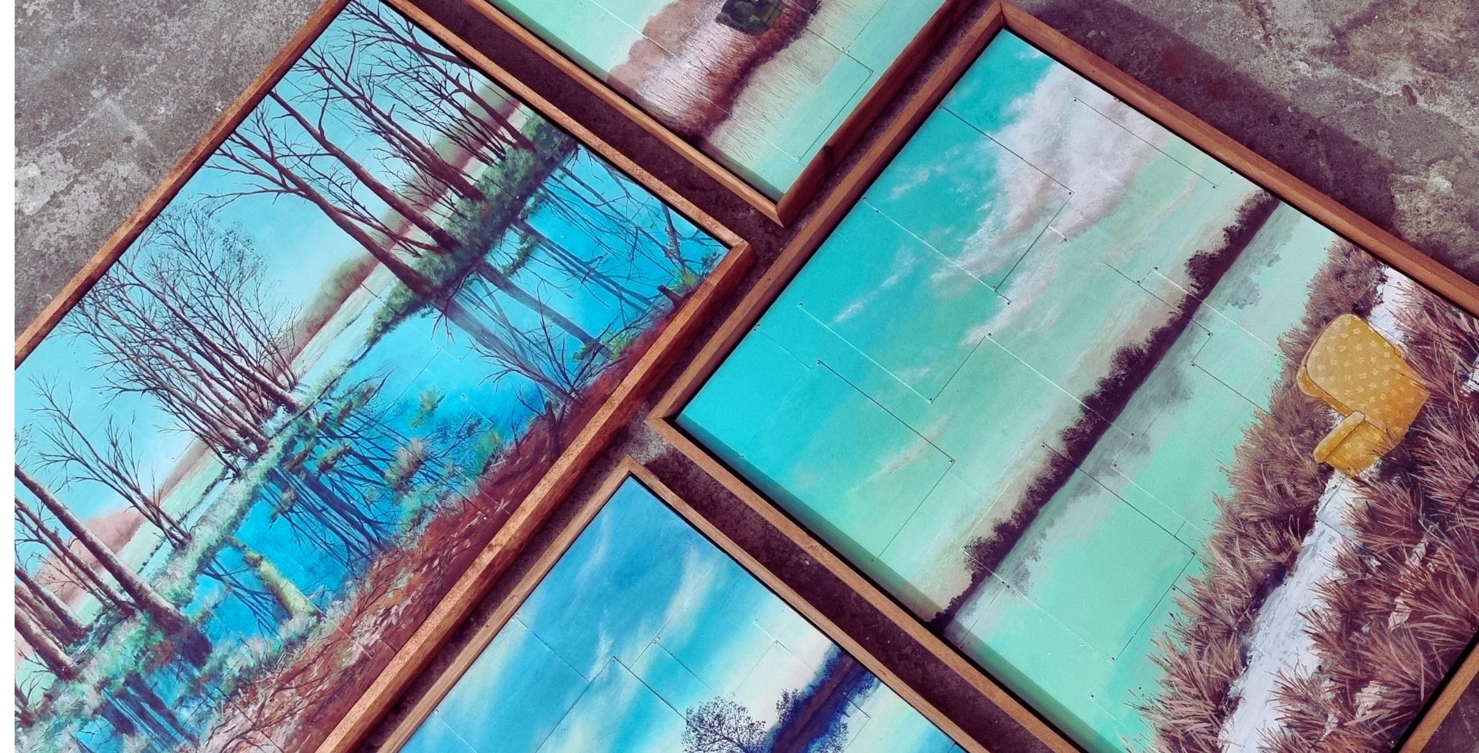 Slow Living Art von Annett Wagner, ruhige Landschaften und Naturmomente